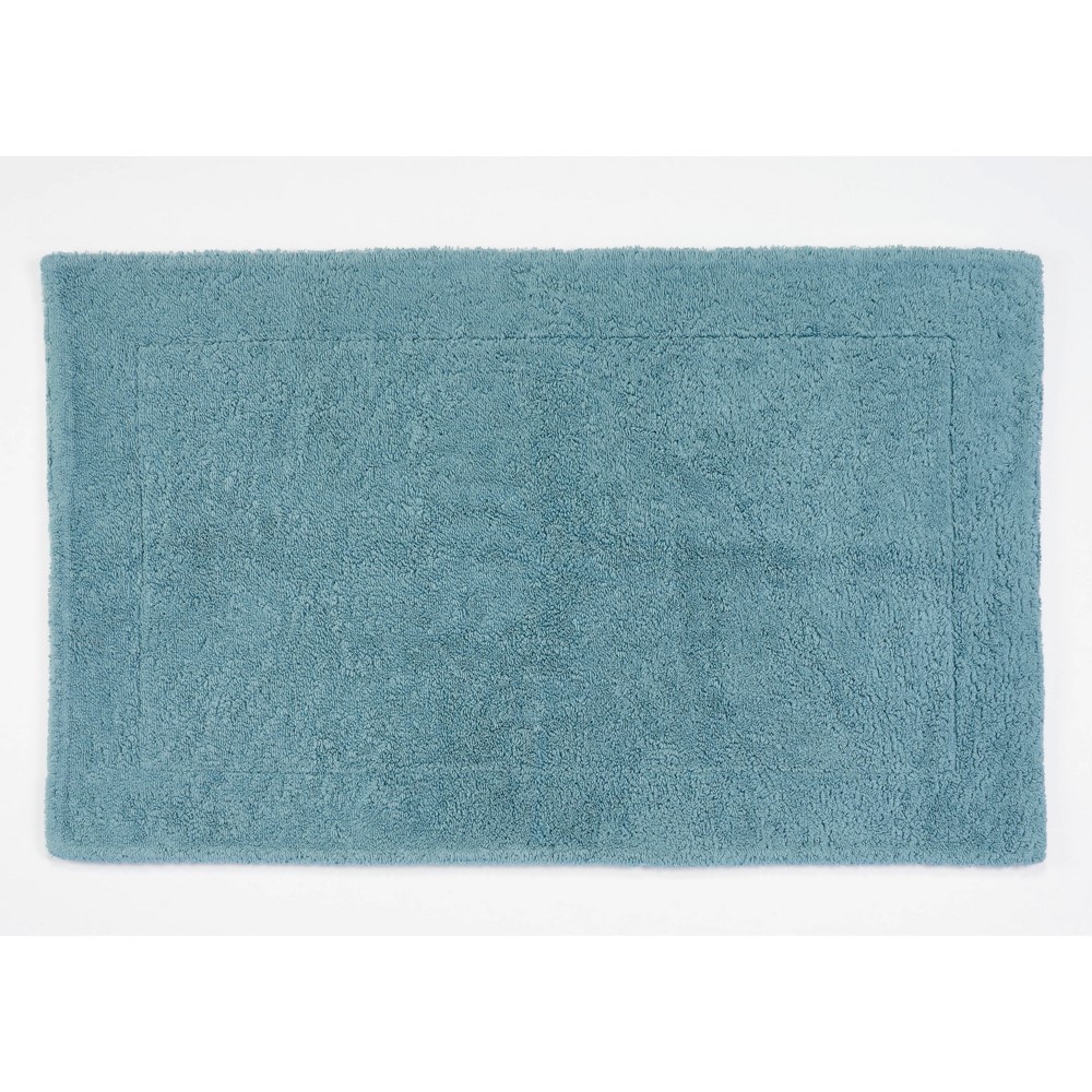 Double Bath Mat 309 by Designer Abyss & Habidecor in Atlantic Blue